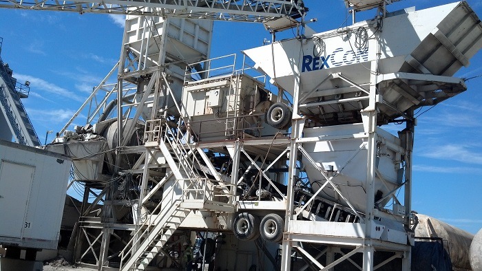 1996 Rexcon Model S Central Mix Plant *ON RENT*